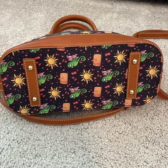 Disney Dooney & Bourke Tangled Rapunzel Satchel - Picture 4 of 11